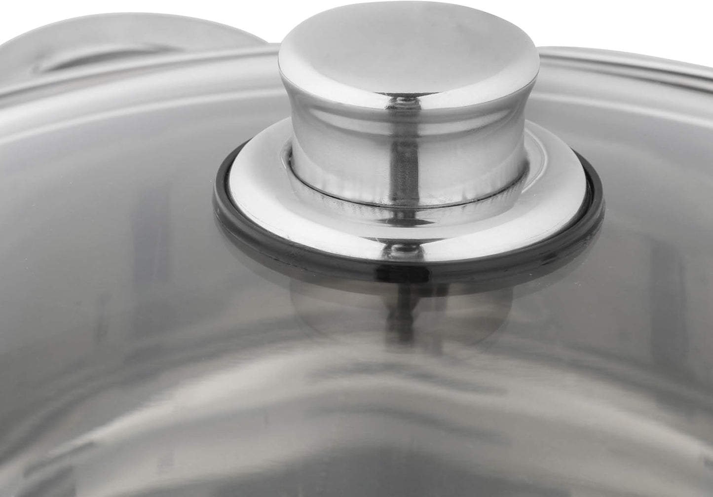 Universaltopf mit Glasdeckel, 10 Liter Volumen