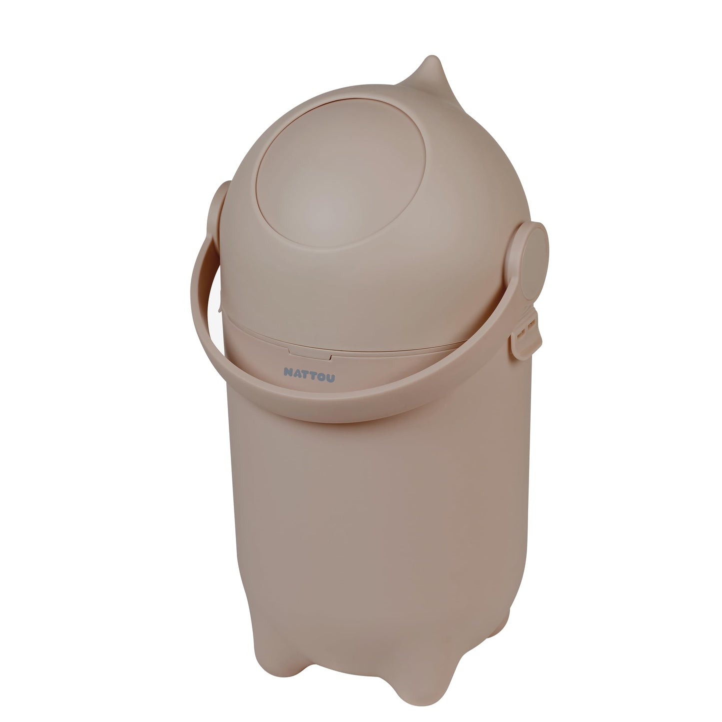 Geruchsdichter Windeleimer Dropy, Taupe