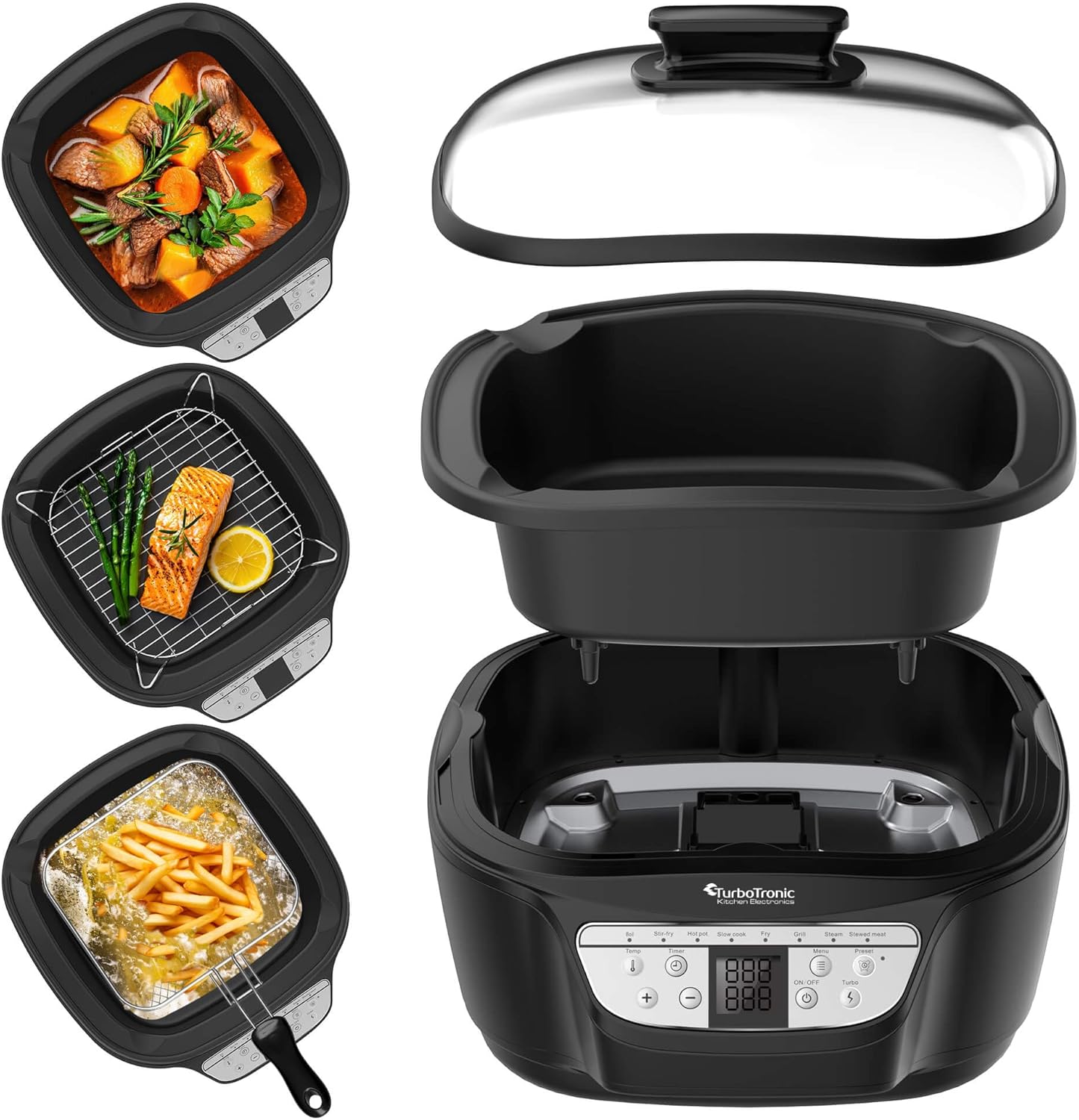 Multikocher mit Frittierfunktion
