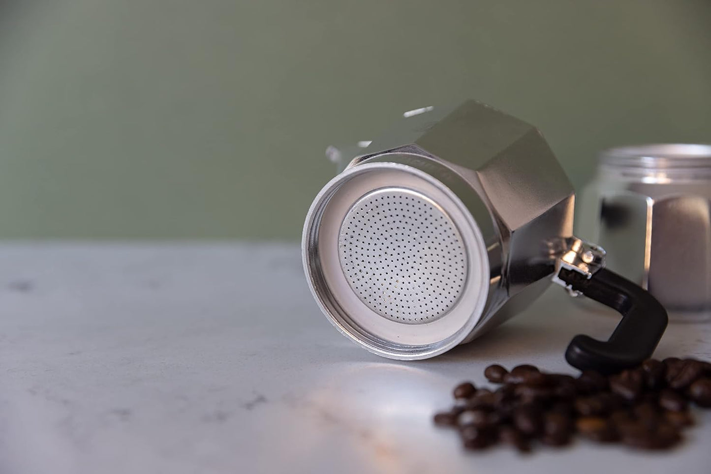 Venice Espressokocher, Silberfarben Six Cup