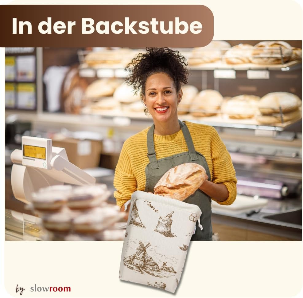 Brotbeutel zur Aufbewahrung (3 in 1), 3 in 1 Bakery
