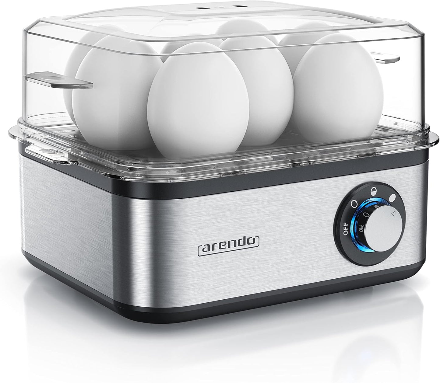 Eierkocher Eight Cook, Silber
