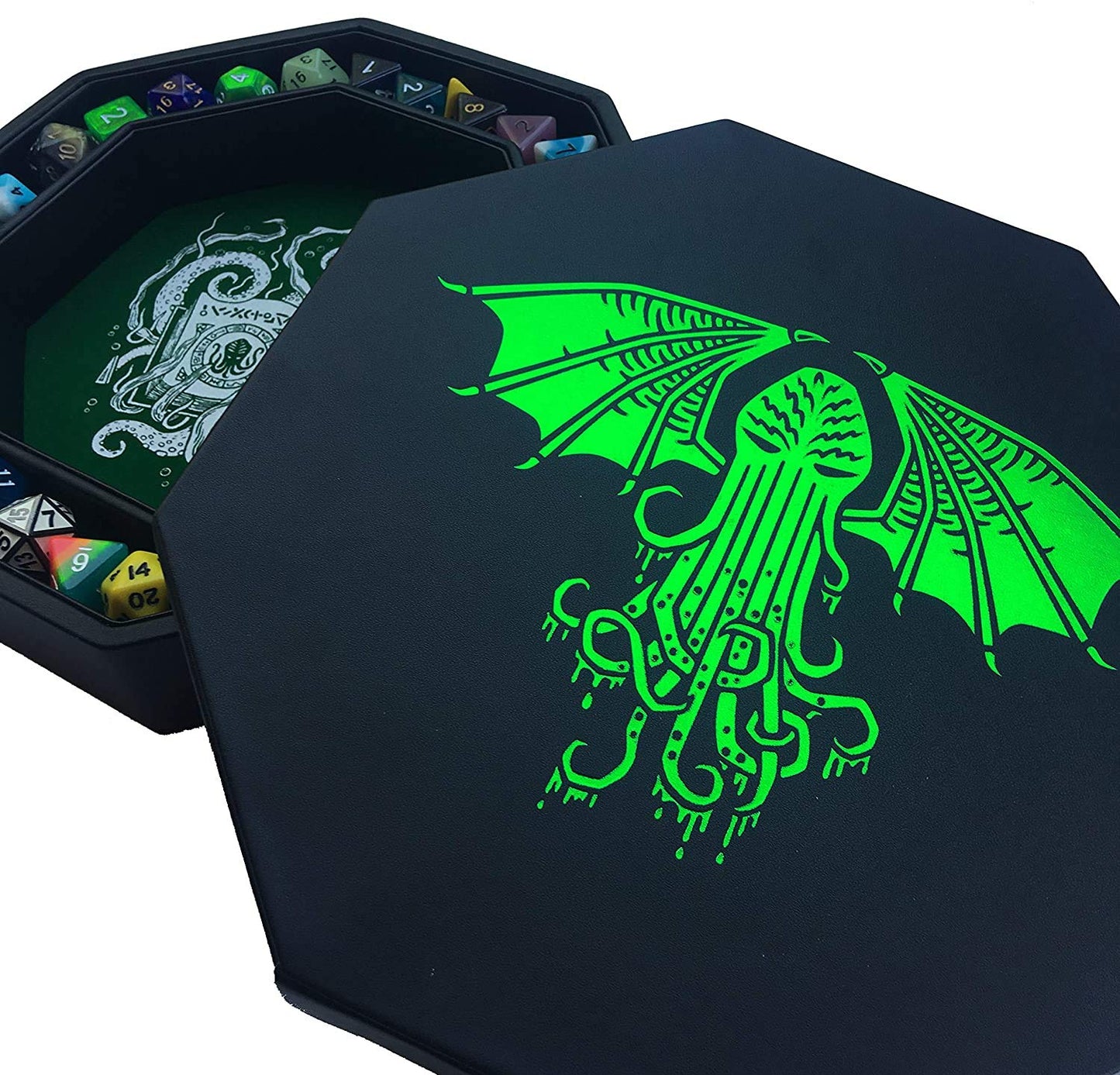 Würfeltablett für Tabletop, Grün