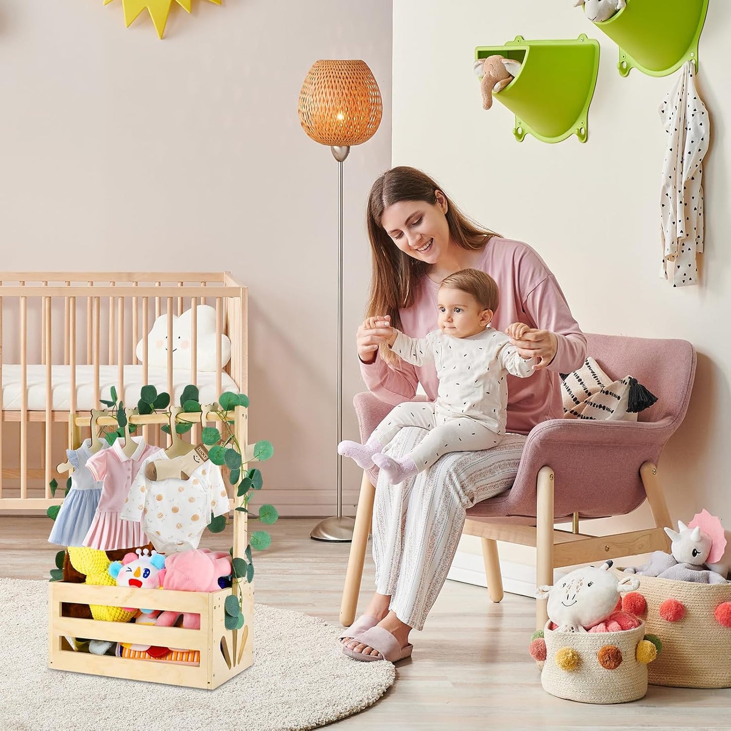 Geschenkkorb für Babyparty