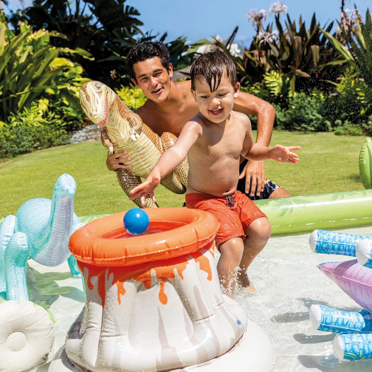 Aufblasbares Jurassic Play Center