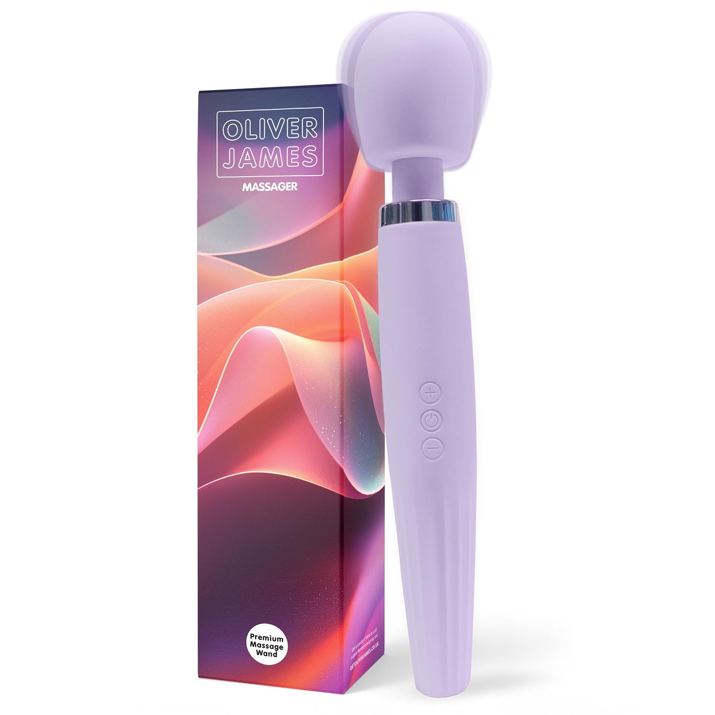 Deluxe Vibrator, duschfest & kabellos mit 5 Modi, Lavendelhauch