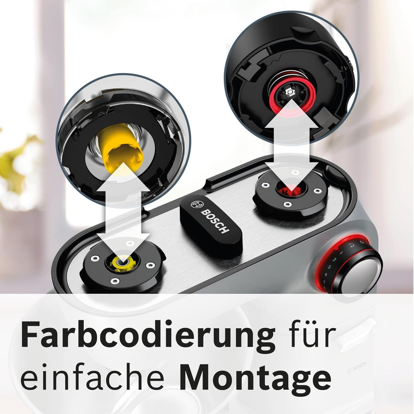 Küchenmaschine OptiMUM mit Planetenrührwerk