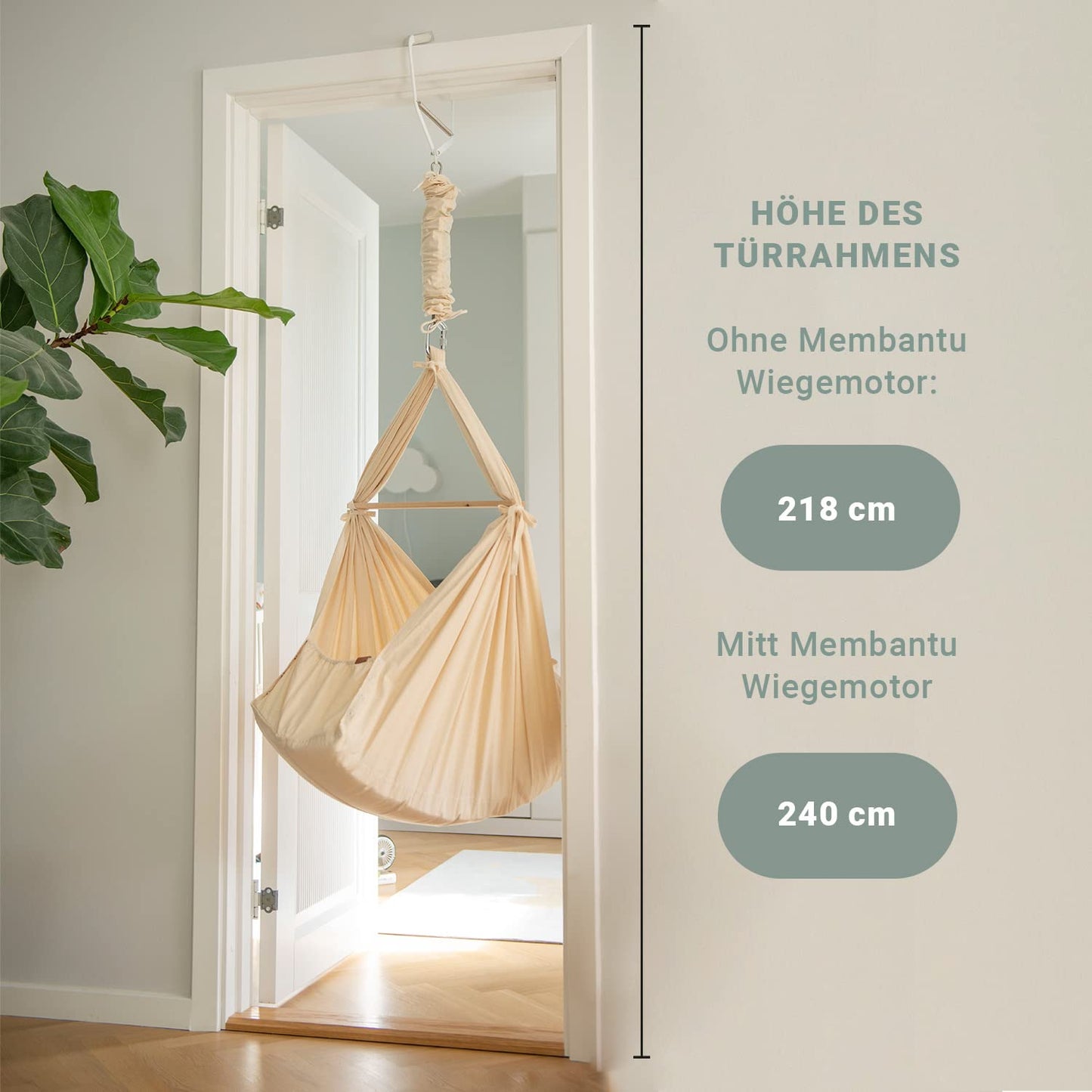 Türklammer für Babyhängematte