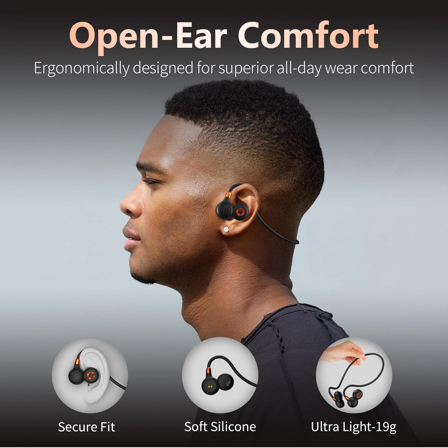 Bone Conduction Kopfhörer mit Bluetooth, I10-01