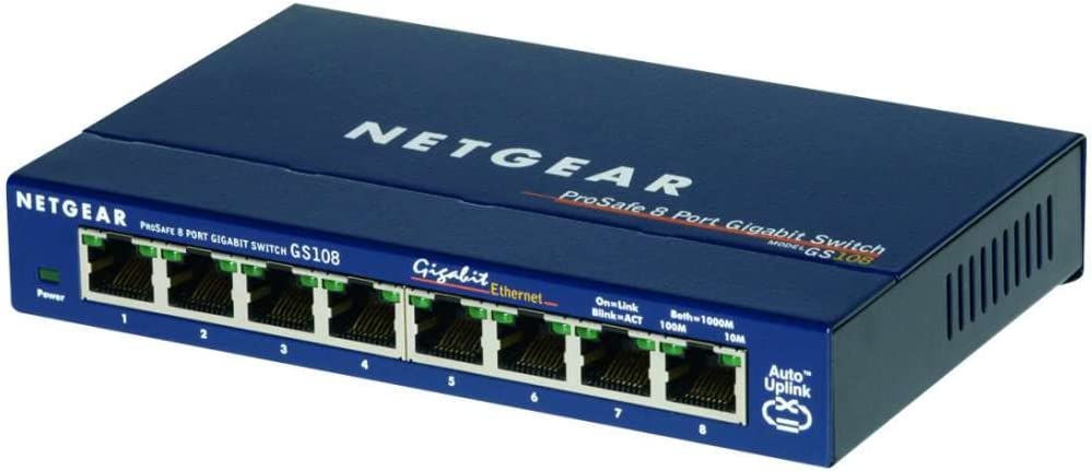 GS108GE, Switch, Unmanaged 8-Port