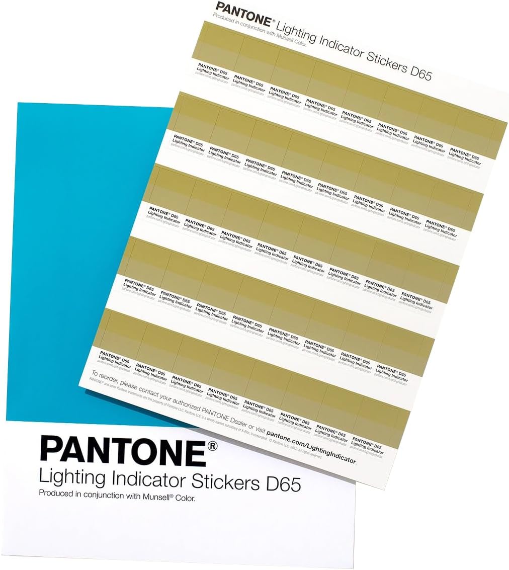 Licht-Indikator Sticker D65, Lighting Indicator Stickers D65