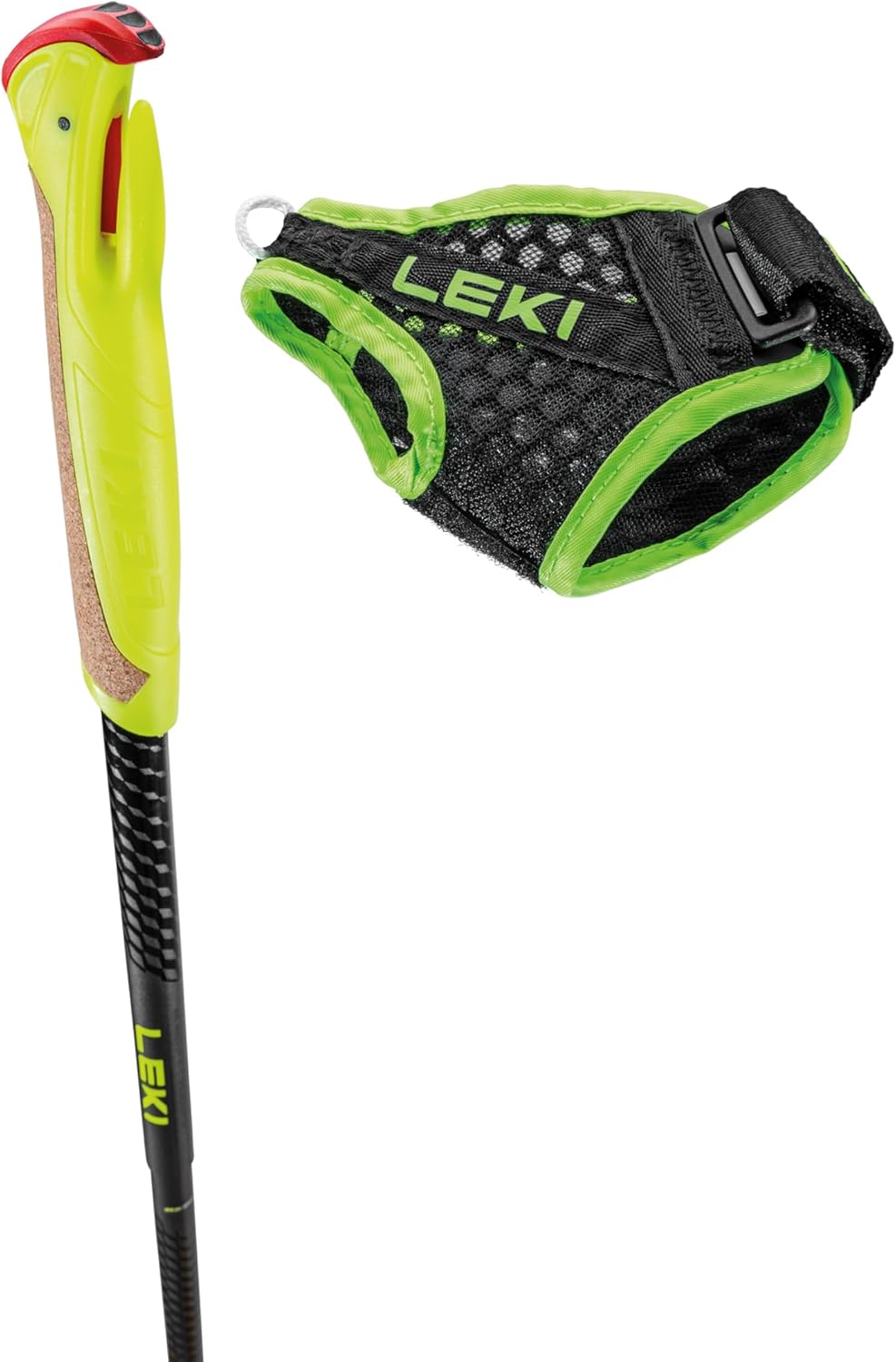 Evotrail FX.One TA Trailrunningstöcke, 110CM, black-neonyellow-dk anthracite