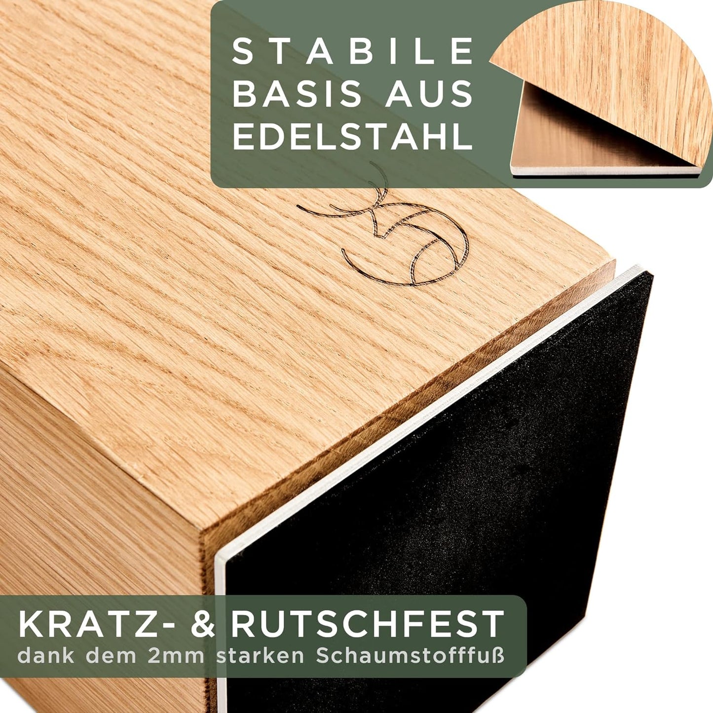 Design Messerhalter, 360°