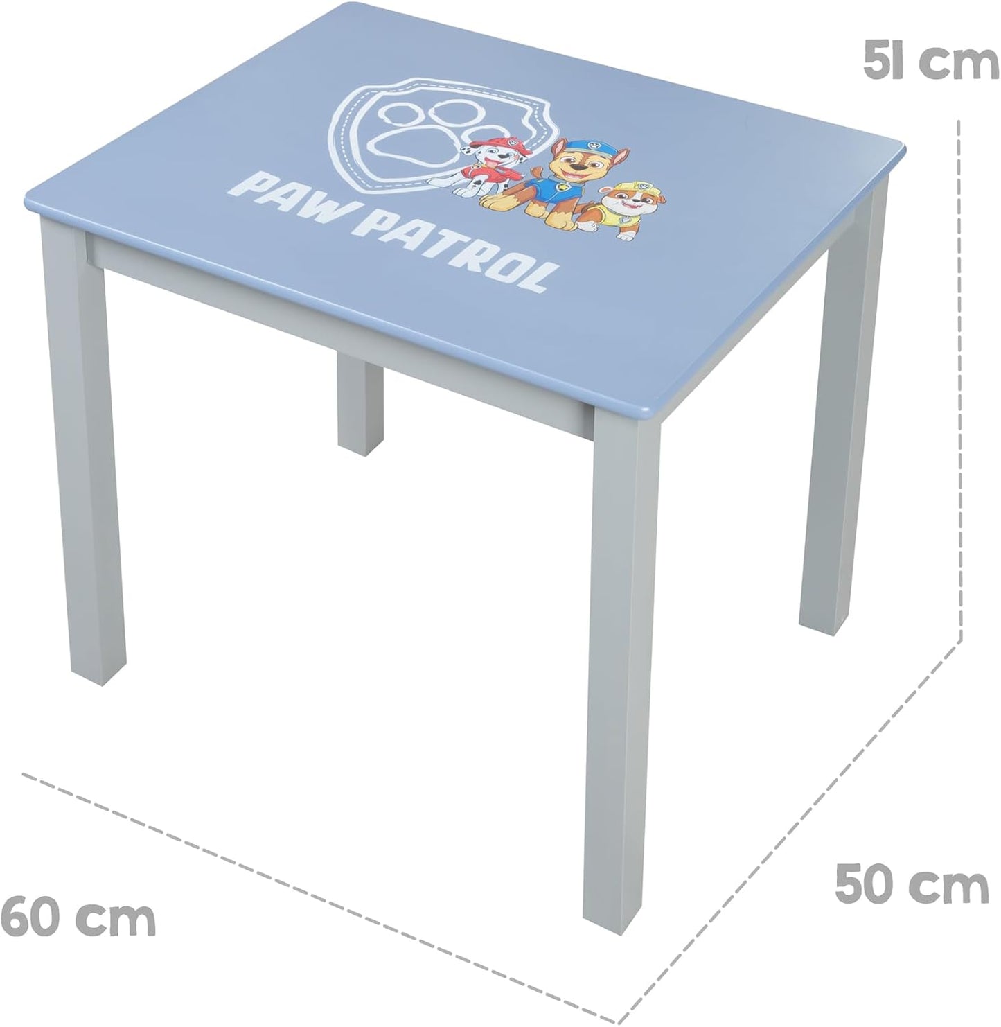 Kindersitzgruppe Paw Patrol, Kindersitzgruppe 2-teilig