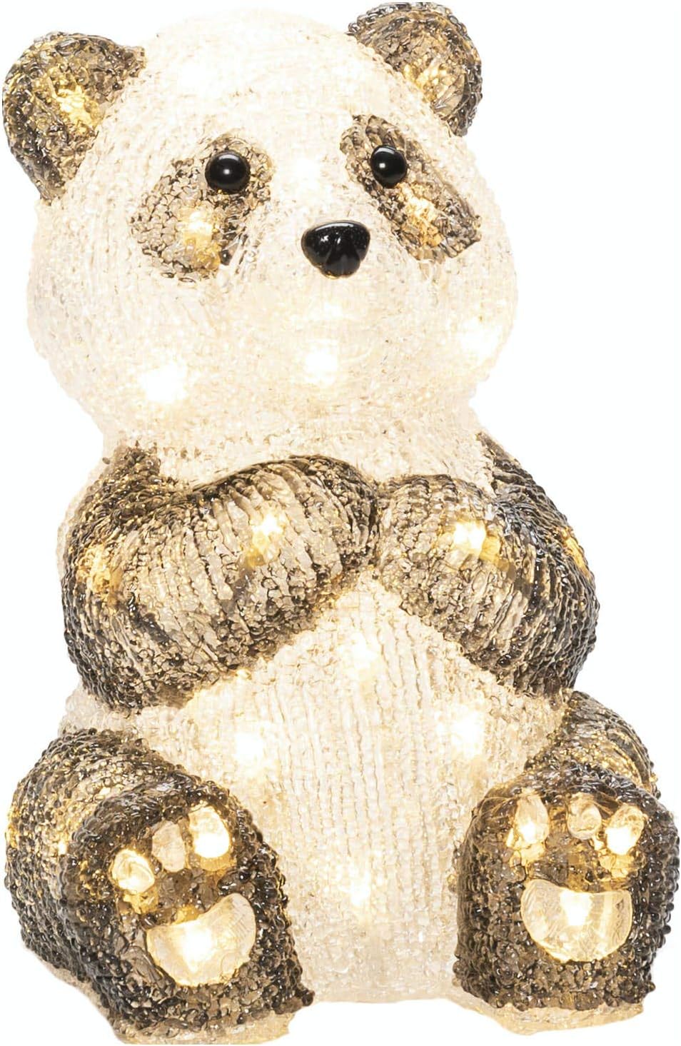 LED Acryl Pandabär