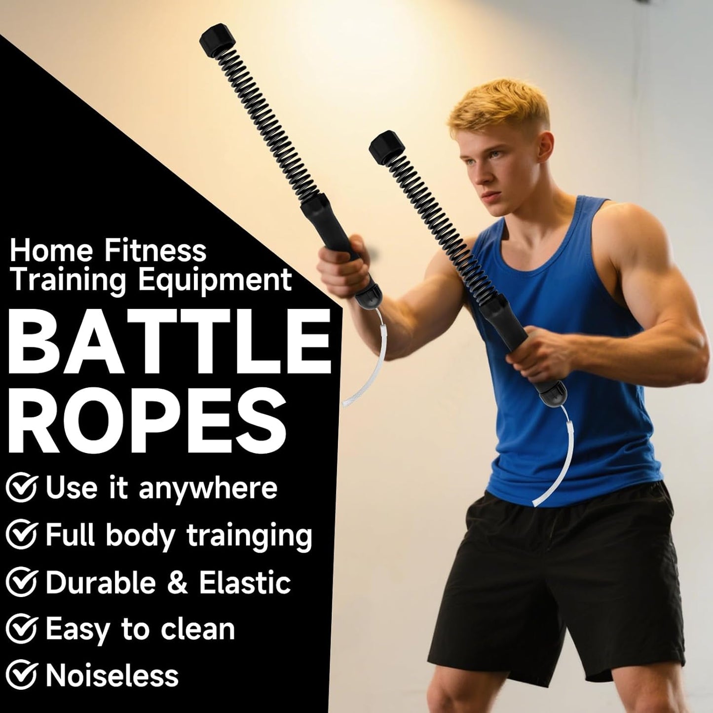 Tragbare Battle Ropes, LRD010-1