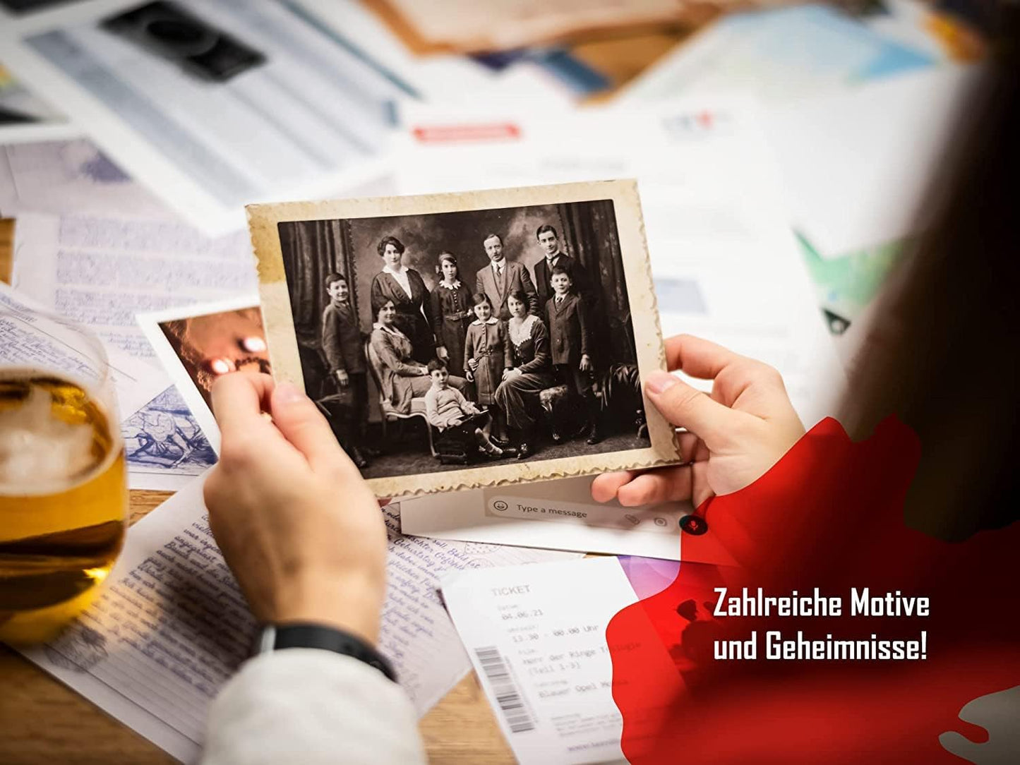 Escape Room Detektivspiel, 3er Bundle