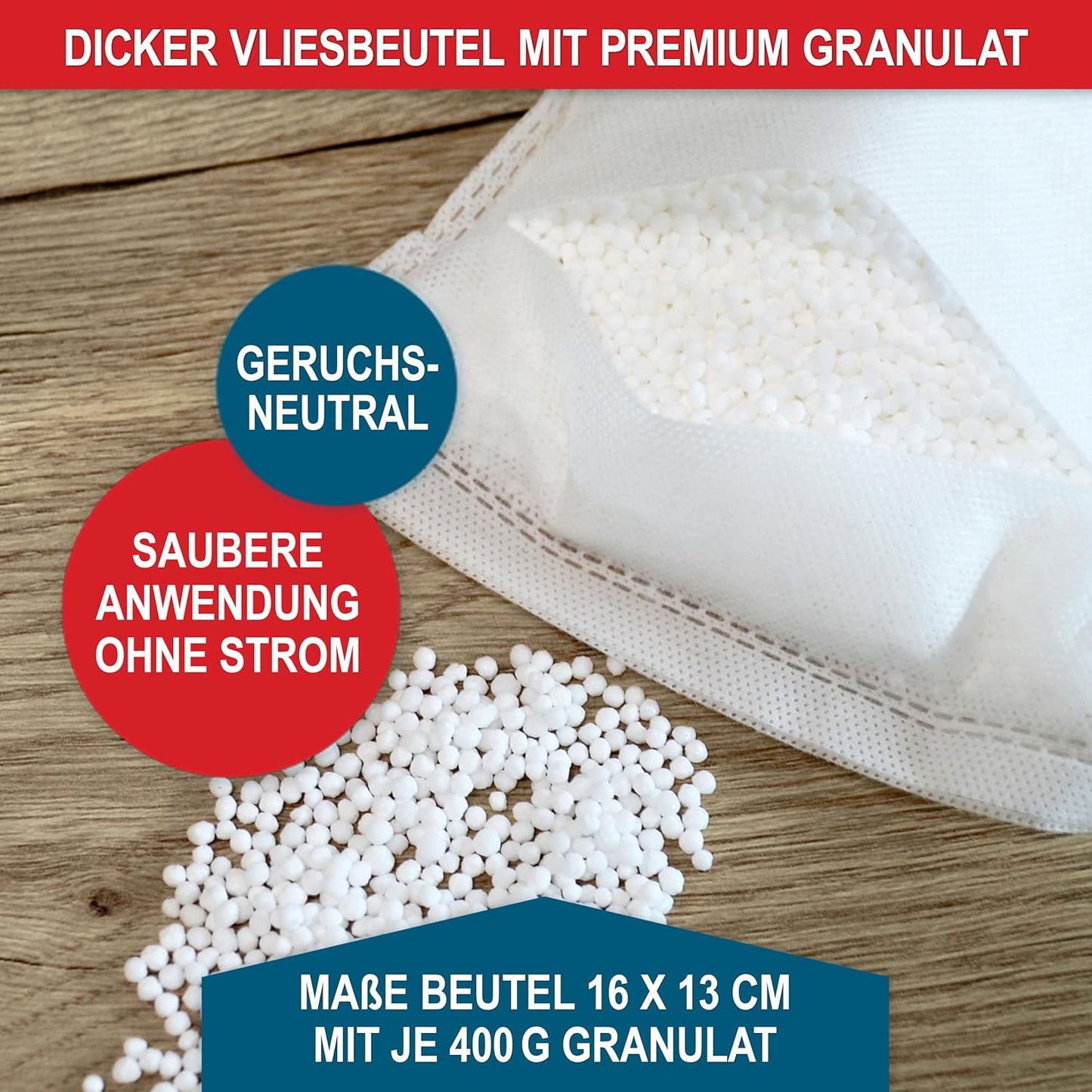 14-teiliges Granulatbeutel-Set