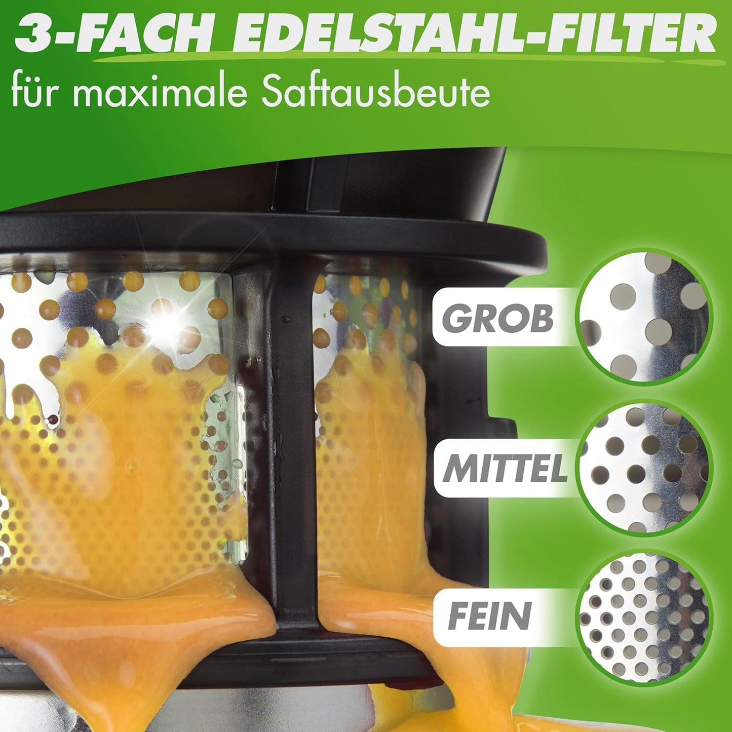 Slow Juicer, Schwarz
