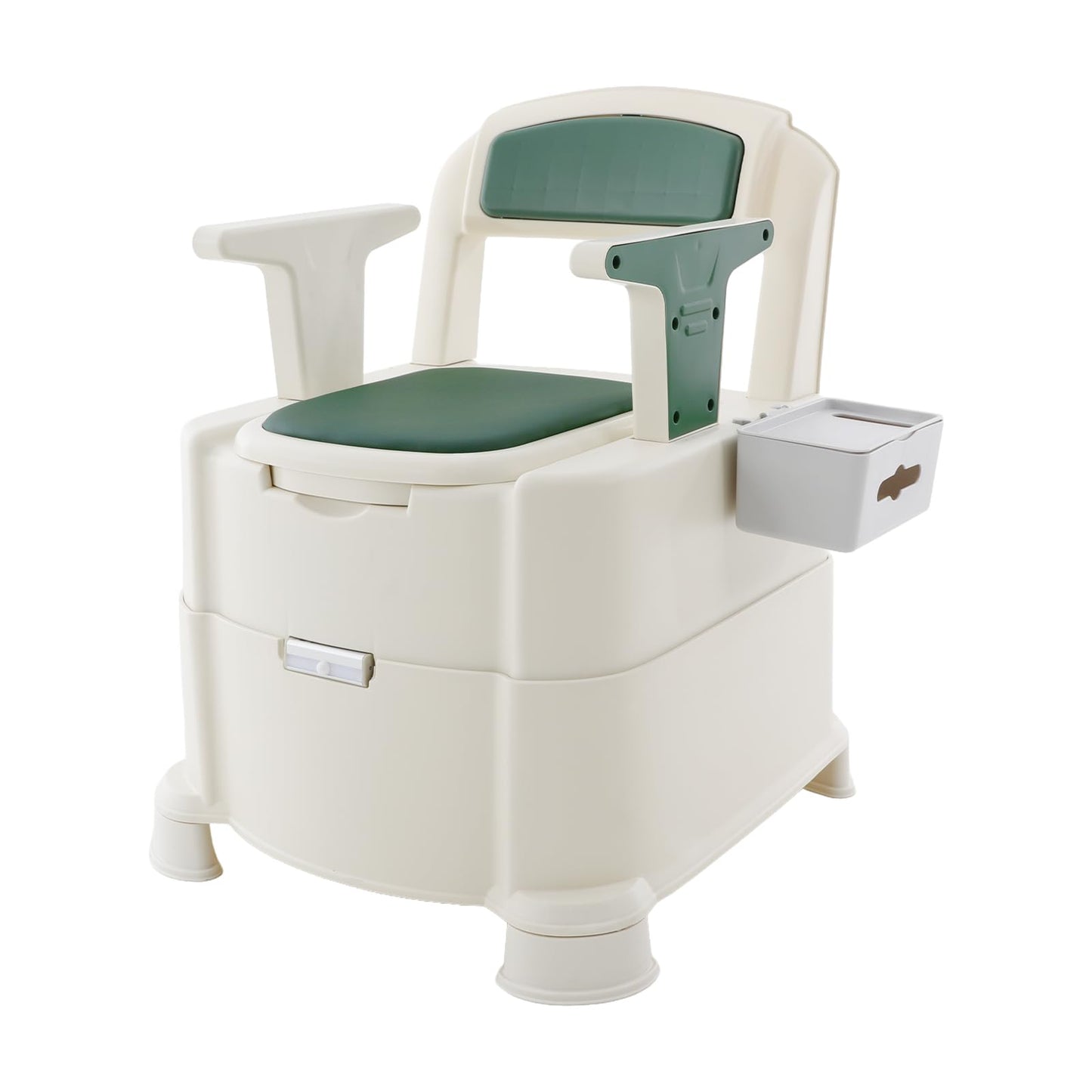 Mobiler Toilettenstuhl für Senioren