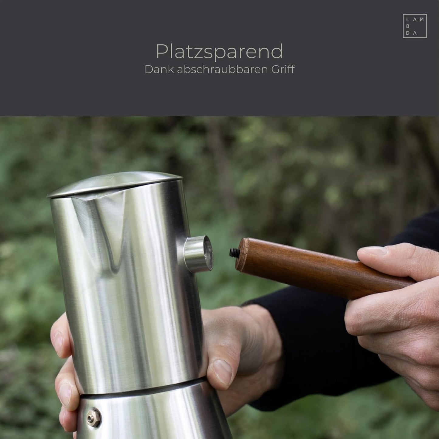Espressokocher für 1-2 Tassen, 100ml - 1-2 Tassen