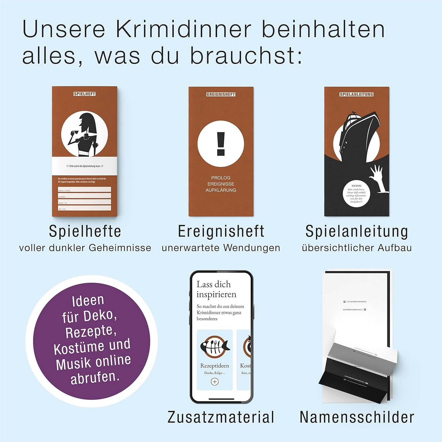 Mord über Bord - Krimidinner