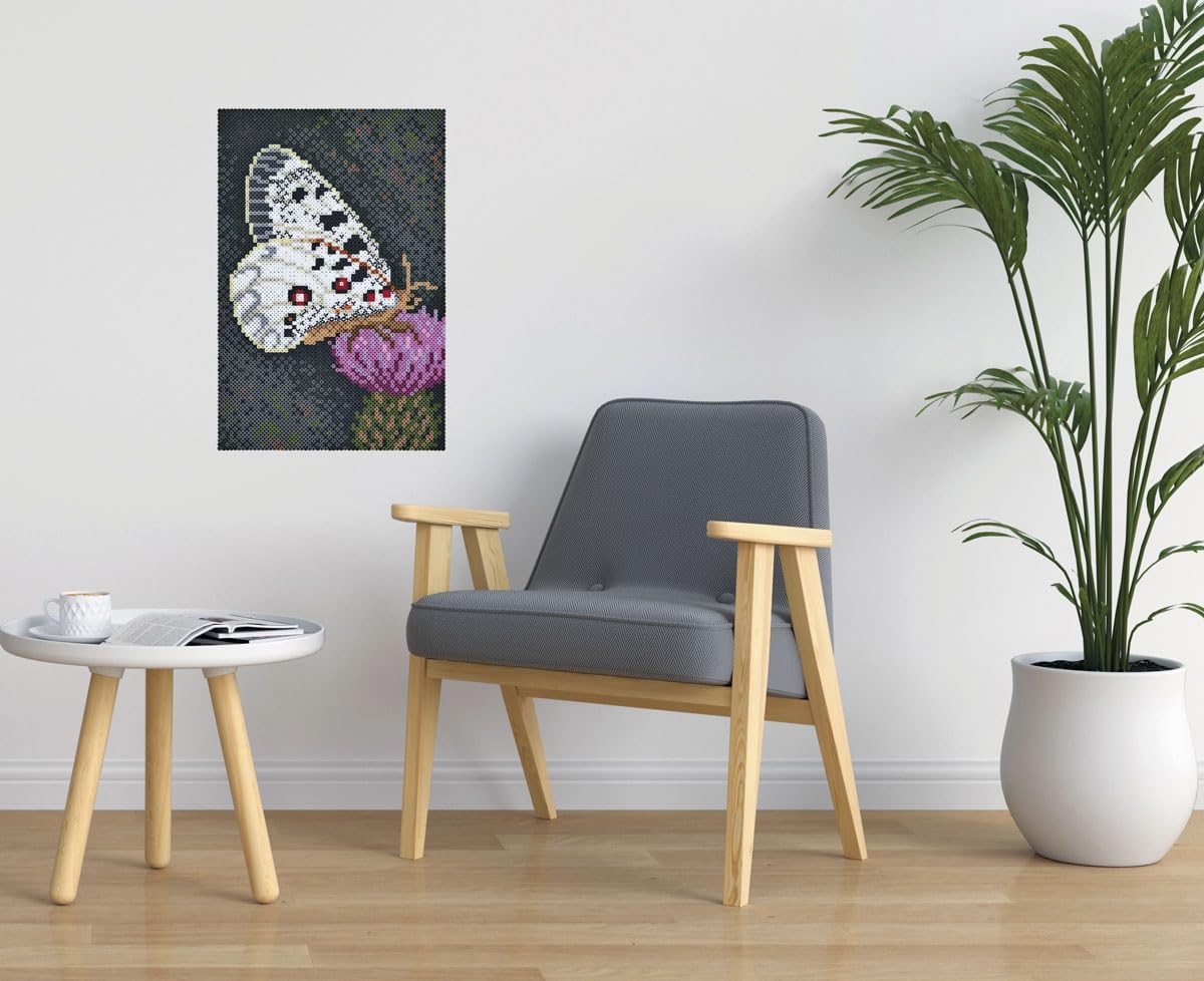Bügelperlen-Set Schmetterling, Große Geschenk-Box Schmetterling