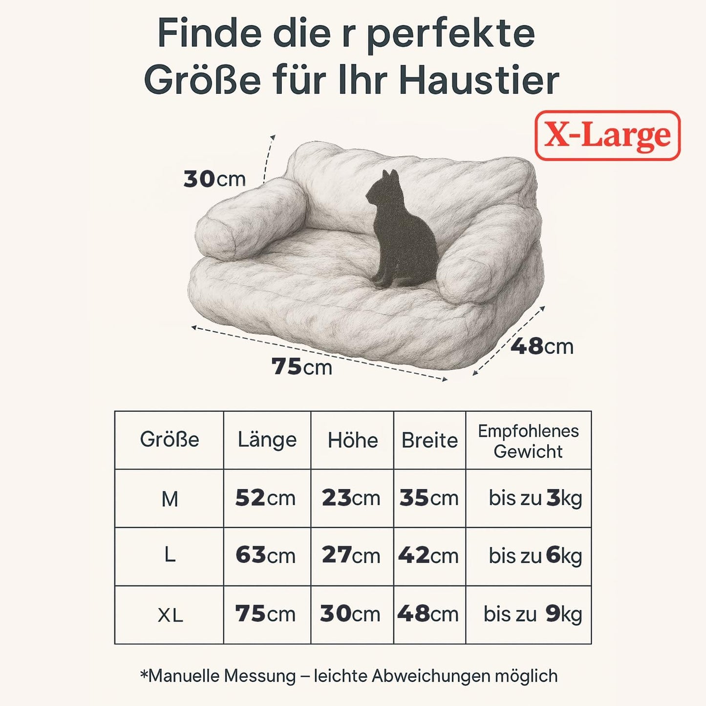 Katzensofa, Camel XL