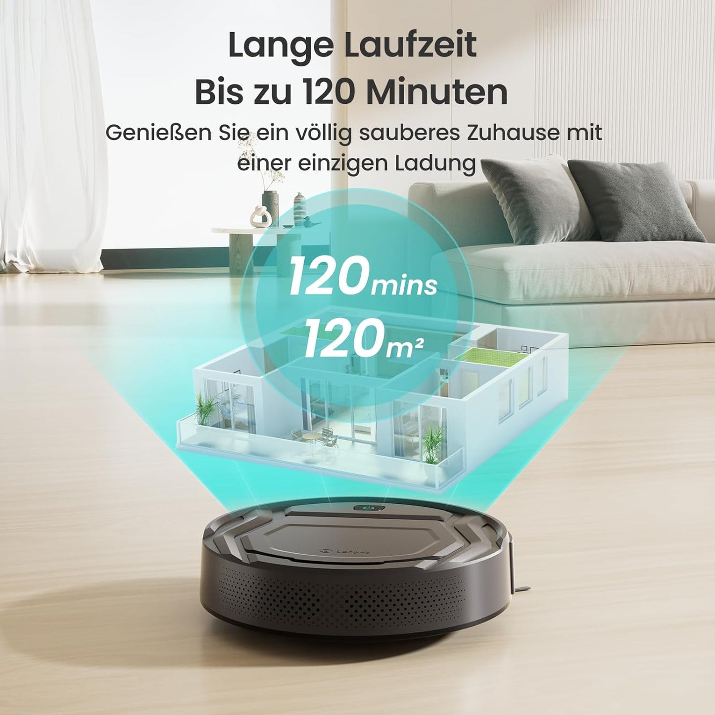 Saugroboter M210P mit WLAN und App-Steuerung, M210P