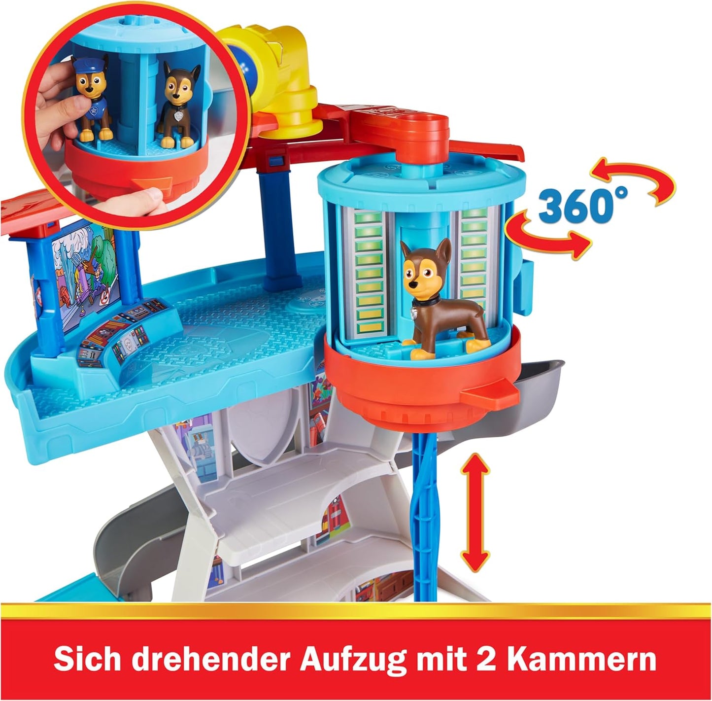 Lookout Tower Spielset mit Chase Figuren
