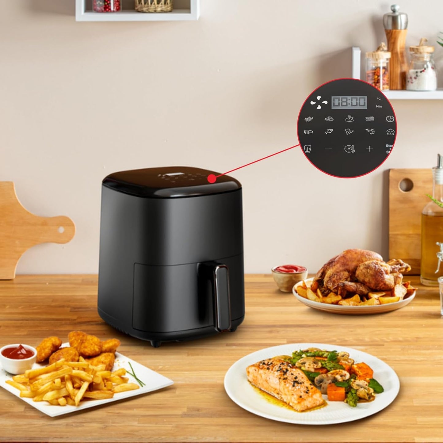 Easy Fry Max Heissluftfritteuse, 5l