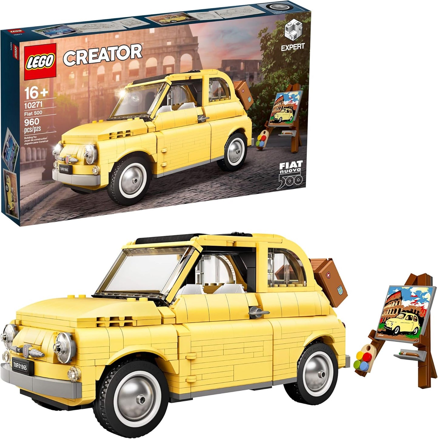 Creator Expert - Fiat 500F, Frustfreie Verpackung