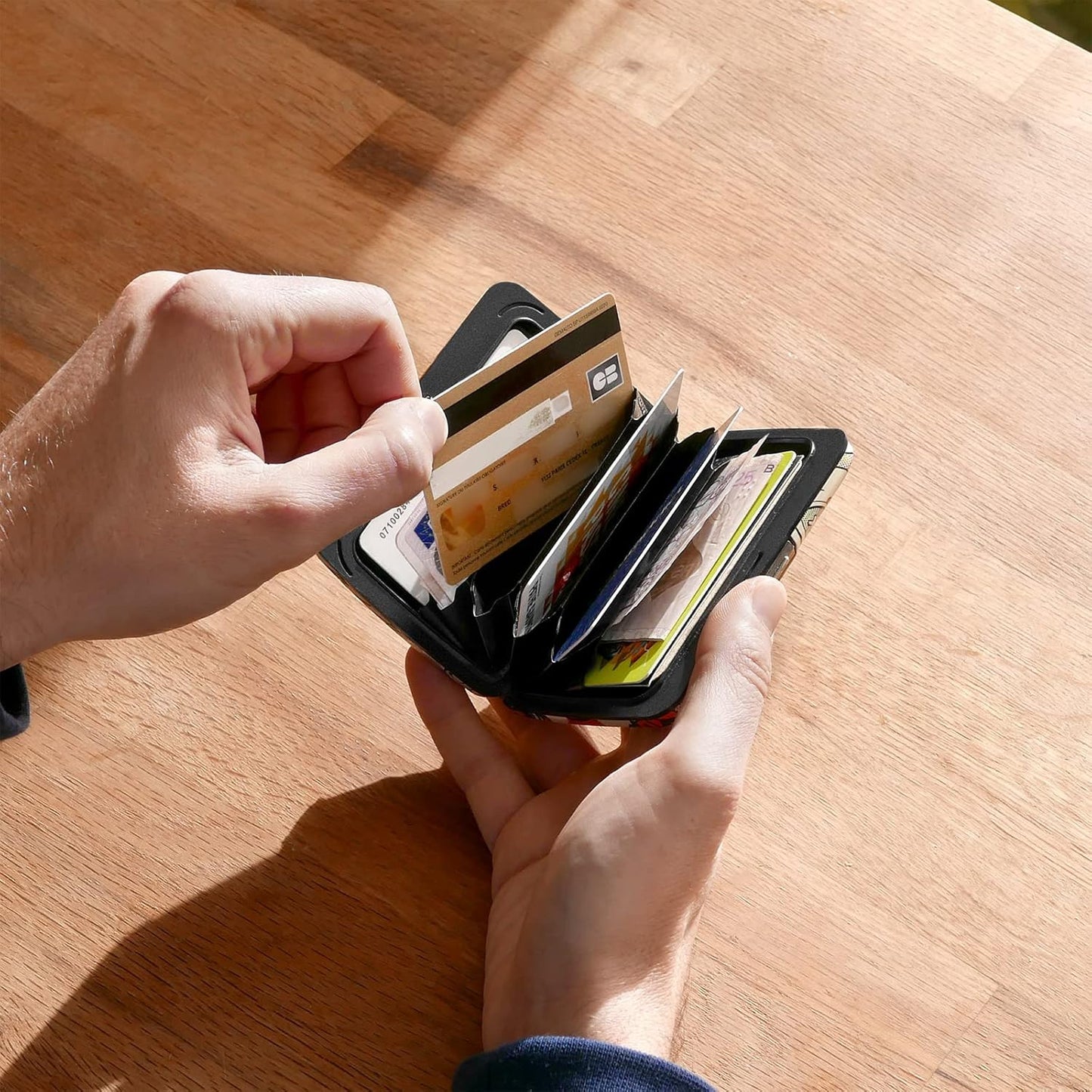 Smart Case V2, Gedruckt Holzimate Sequoia