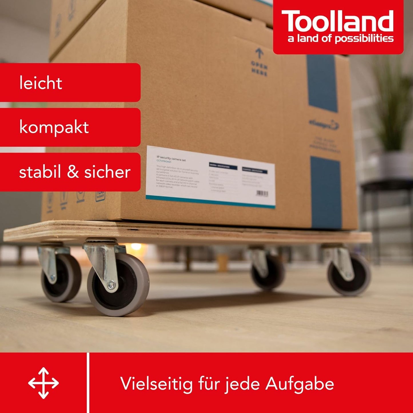 Transport-Roller, 56 x 30 cm charge max 150 kg
