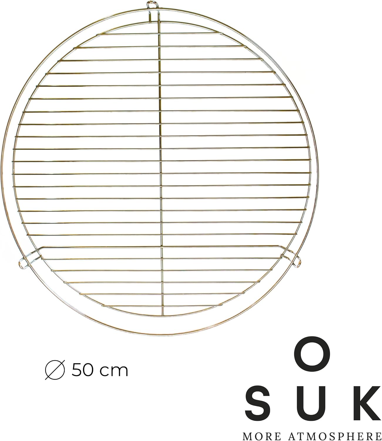 Grillrost für Schwenkgrill mit Kette (50 cm), Ø 50cm Grillrost