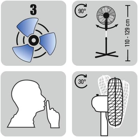 Standventilator TVE 16