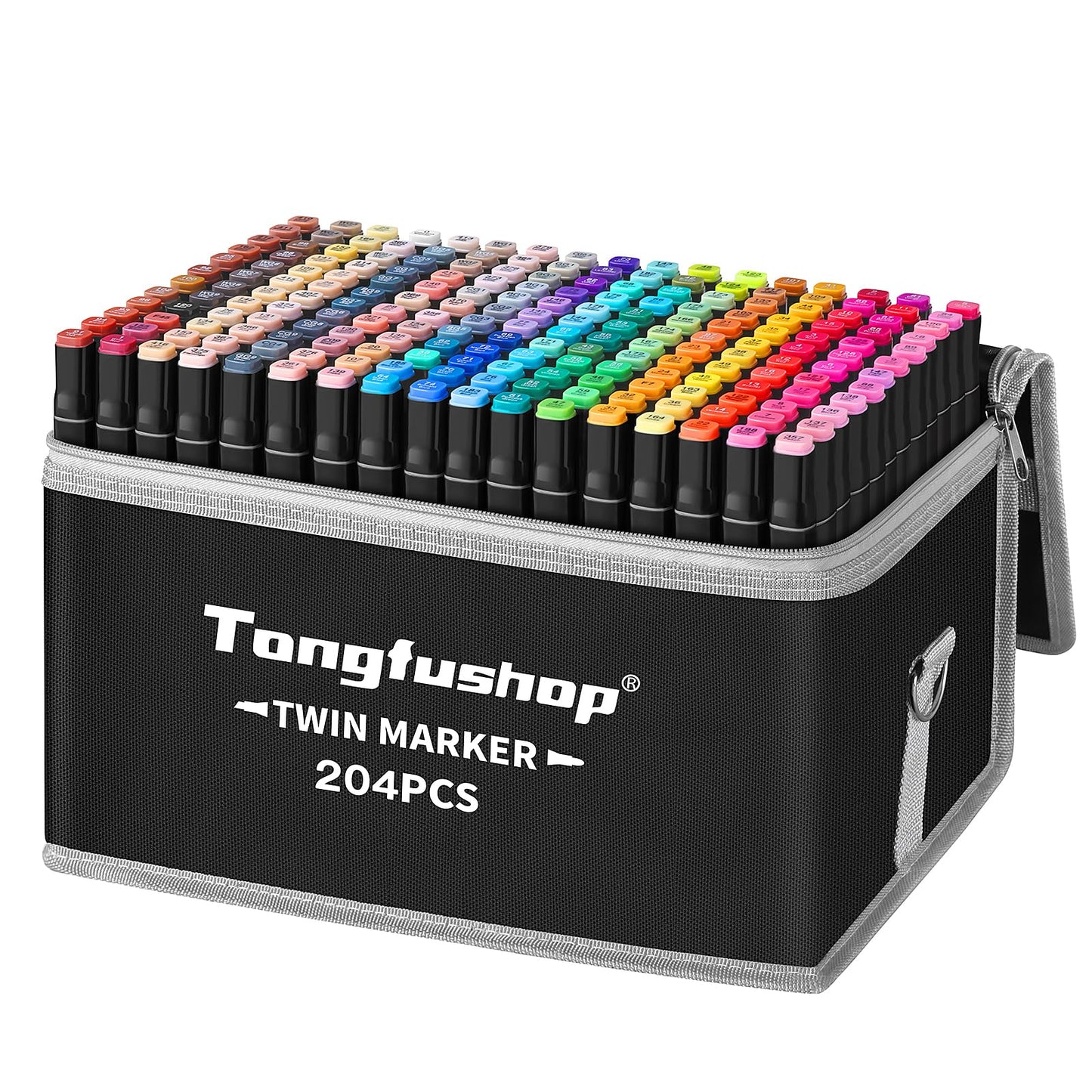 Alkoholmarker-Set mit Doppelspitze, 204