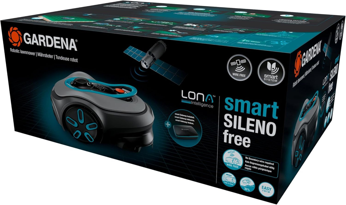 Smart Sileno Free Mähroboter mit App-Steuerung