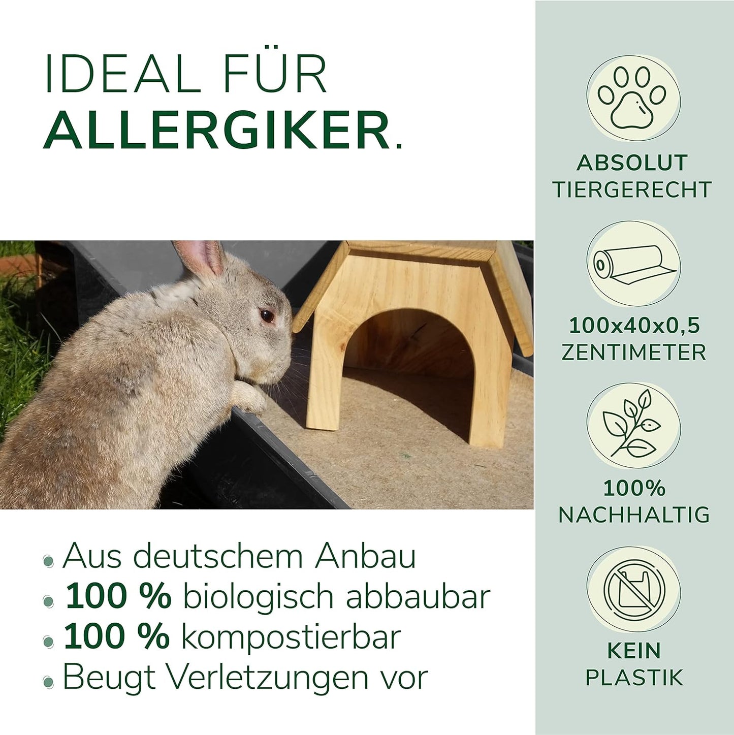2 Stück Nagermatten, 2 Matten