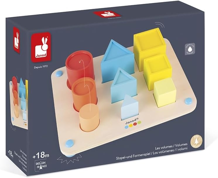 Lernspiel Formen & Farben aus Holz, Die Bände