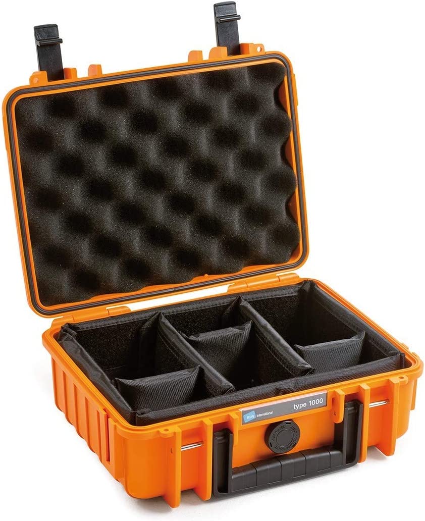 outdoor.case Typ 1000 RPD, Koffer, Orange Typ 1000 - Innenmass 25x17x9cm