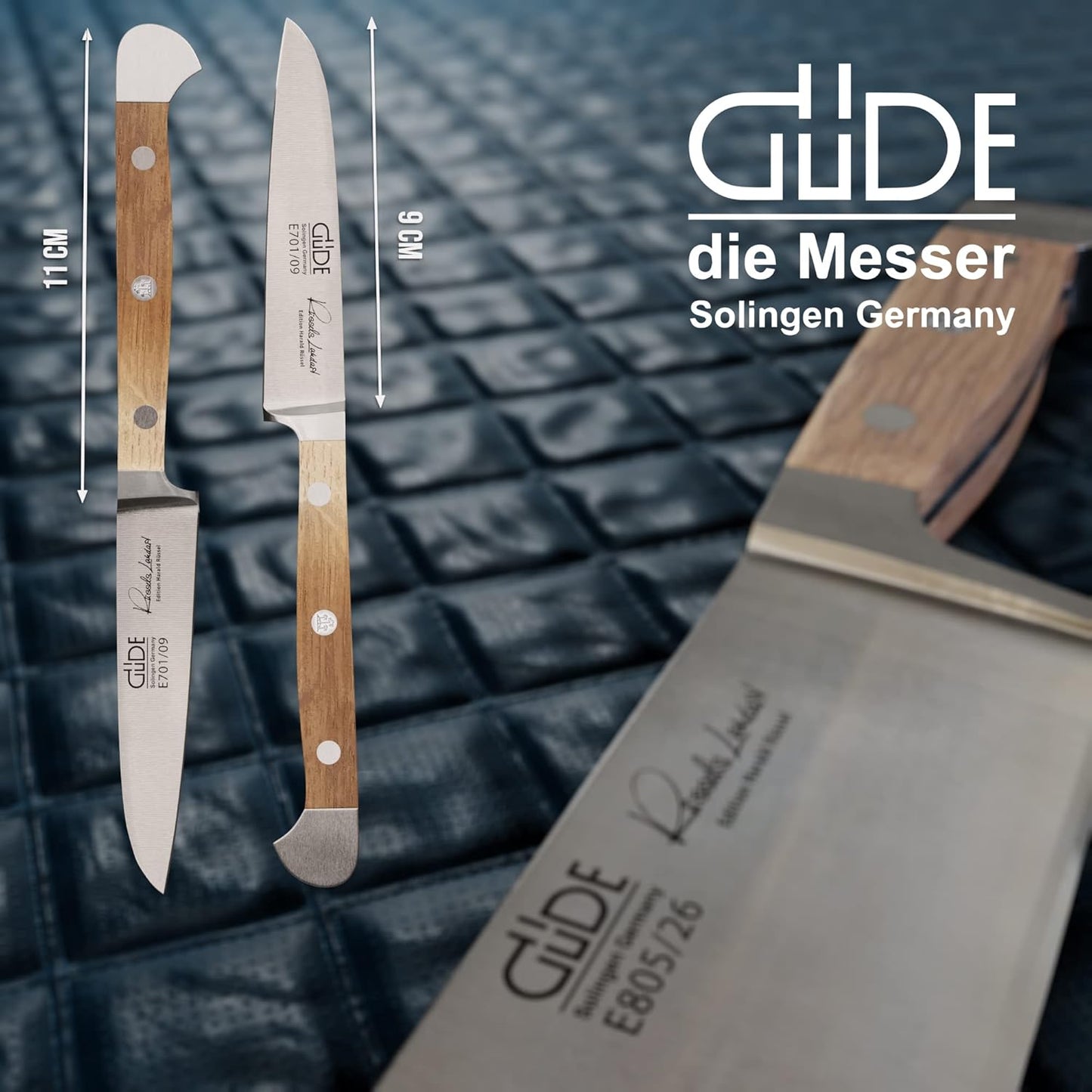 Gemüsemesser, 9 cm Fasseiche