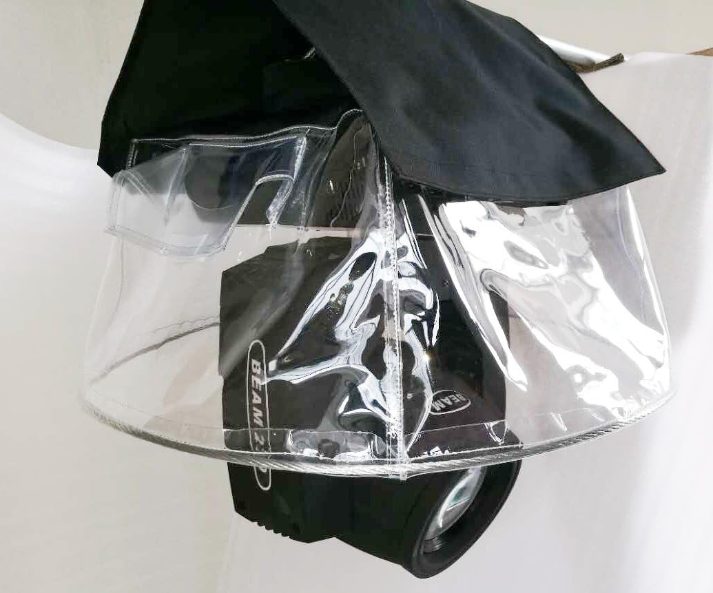8er-Set Regenschutz für Moving Head, Transparent Cover For Moving Beam Light