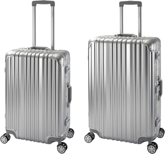 2-teiliges Koffer-Set, Silber Koffer-Set (M+L)