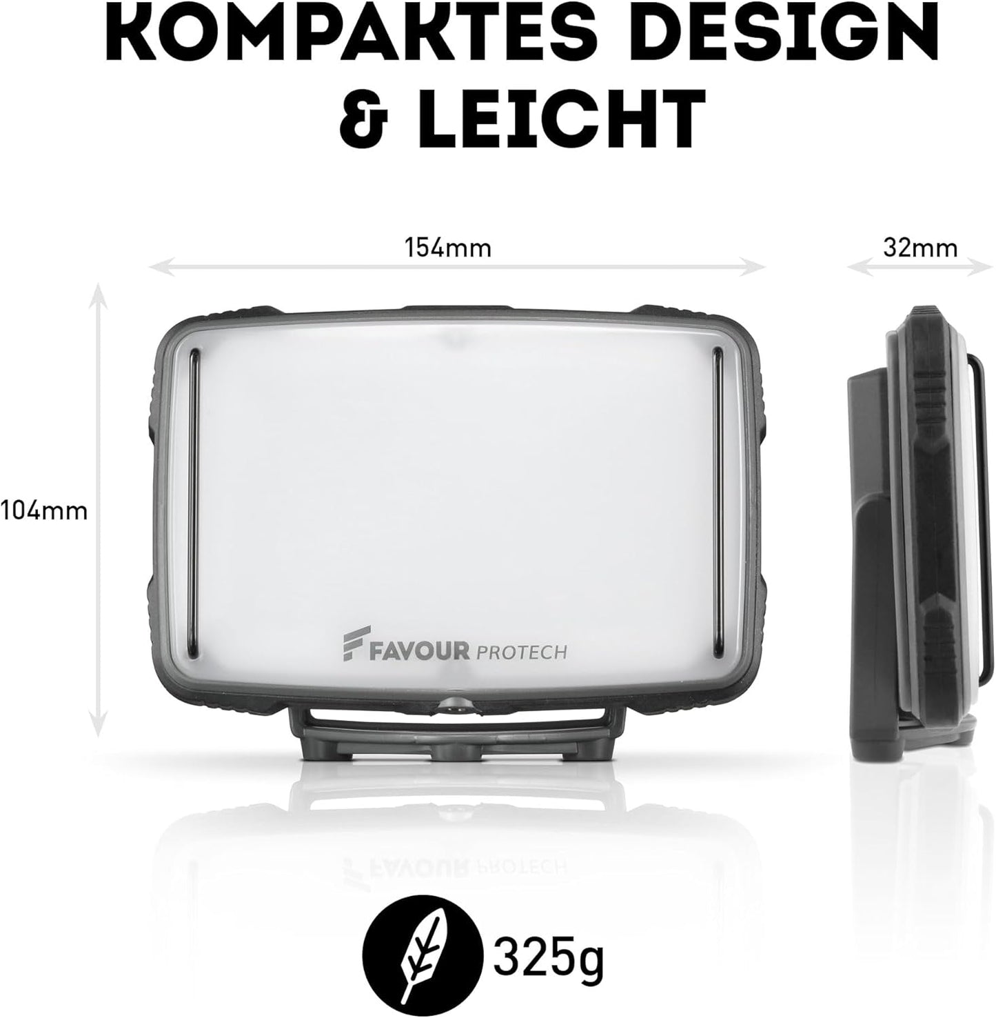 Akku-Baustrahler, 1350 Lumen 1 stück