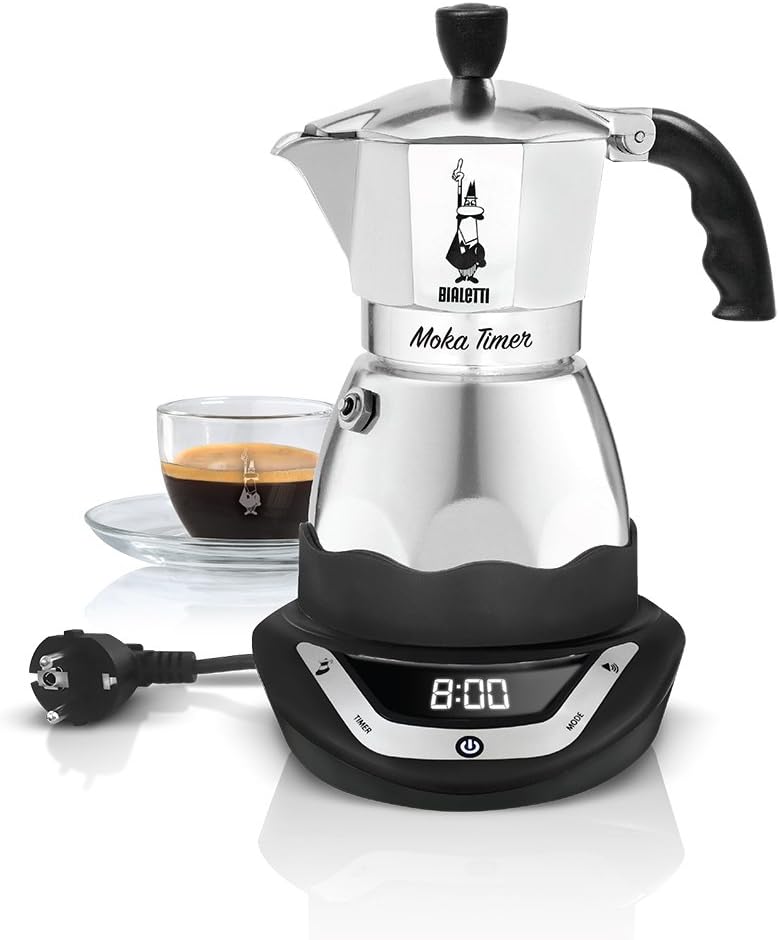 Elektrischer Espressokocher für 6 Tassen