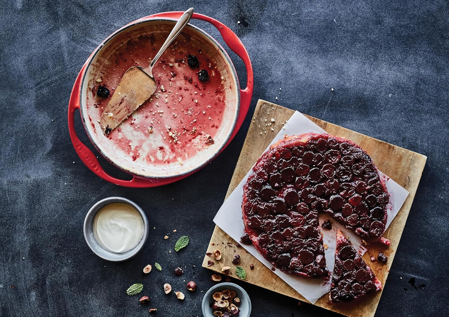 Gusseisen Tatin-Backform, Ofenrot 25 cm
