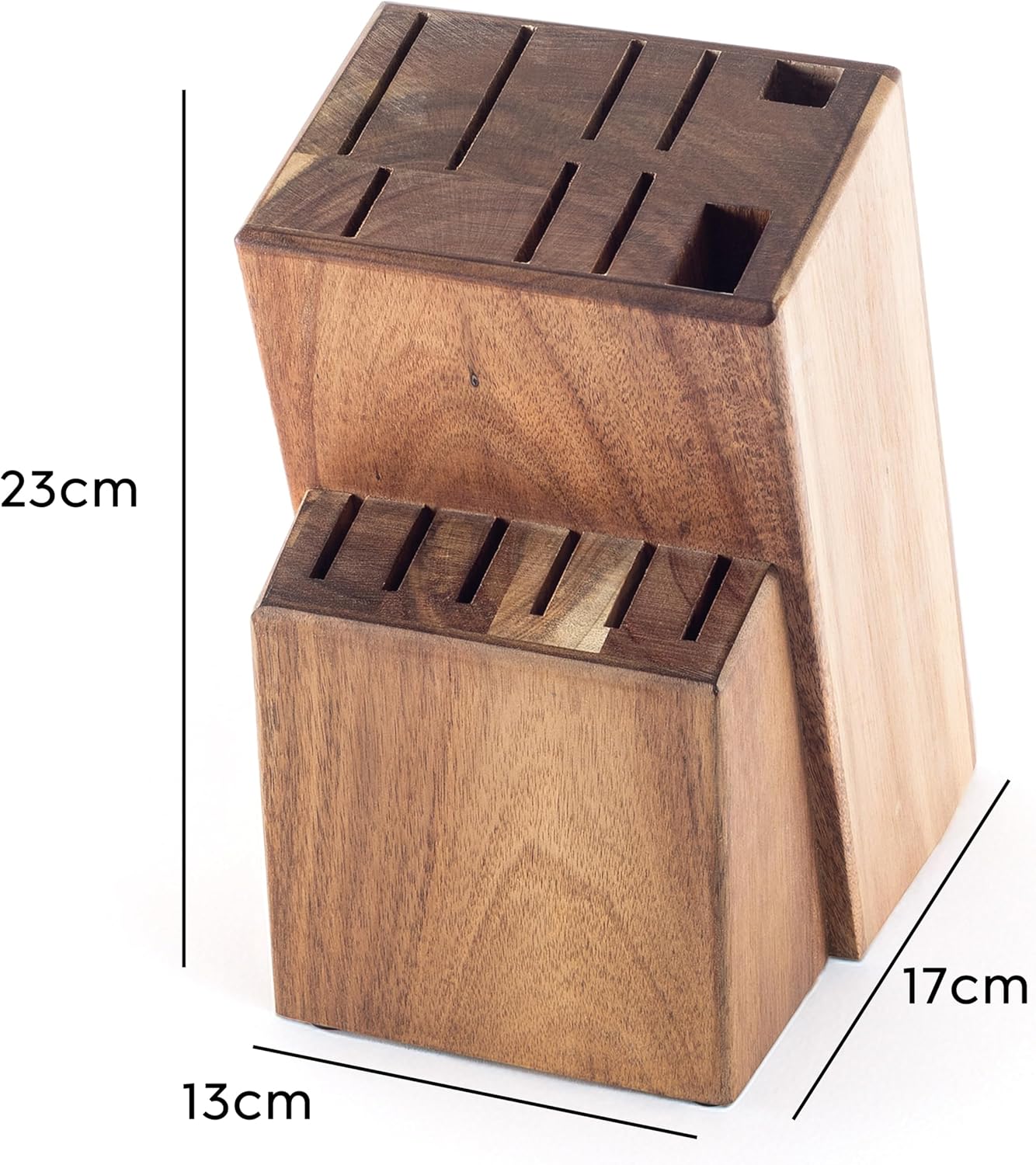 Messerblock aus Akazienholz