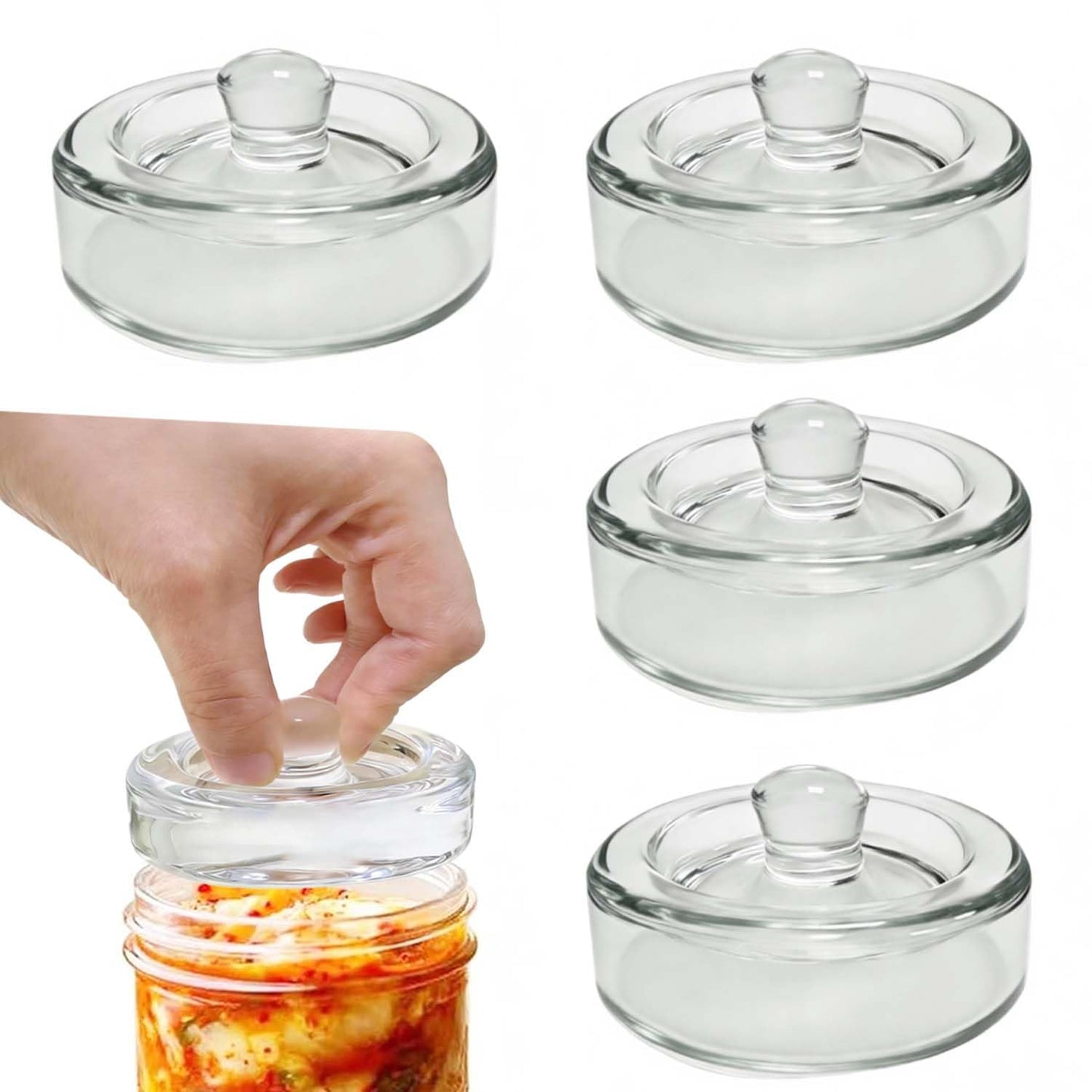 4-teiliges Fermentiergewichte-Set