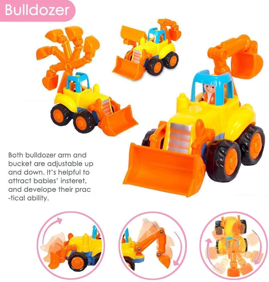Spielzeug-Baufahrzeuge Set, 4 Stück